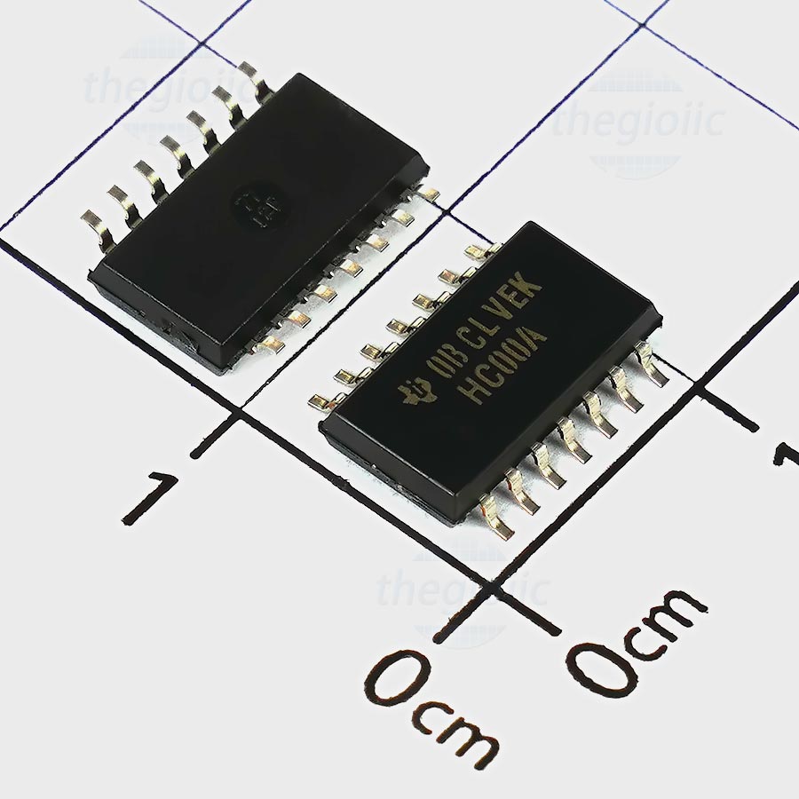 SN74HC00A IC Quad 2 Input NAND Logic Gate 14 SOIC Điện áp 2V 6V Số