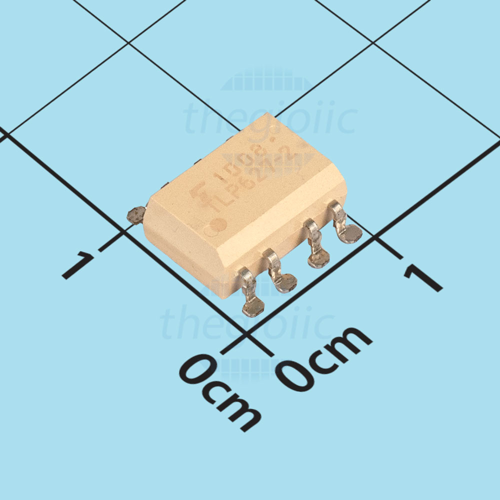 TLP627 2 Optoisolator Transistor Output 5000Vrms 2 Channel 8 SOP SMD