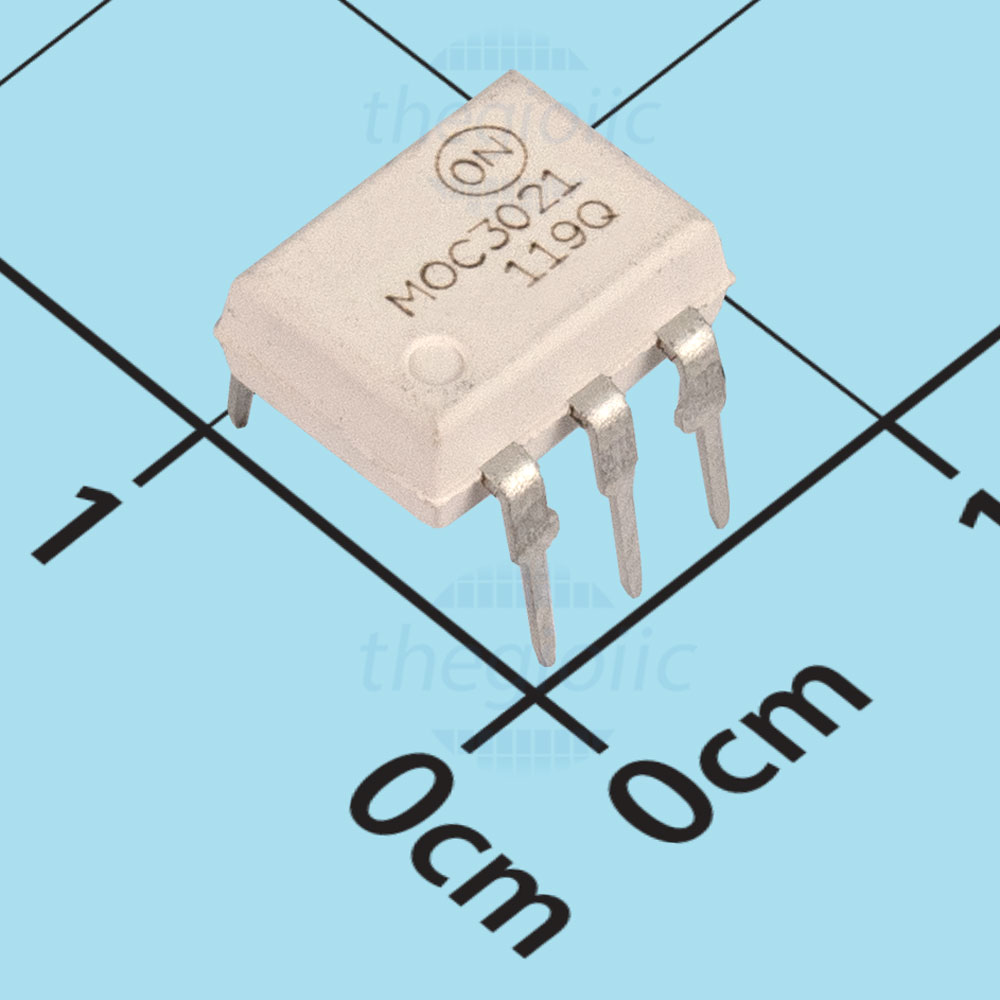 Moc M Optoisolator Triac Output Vrms Channel Dip Ng Ra