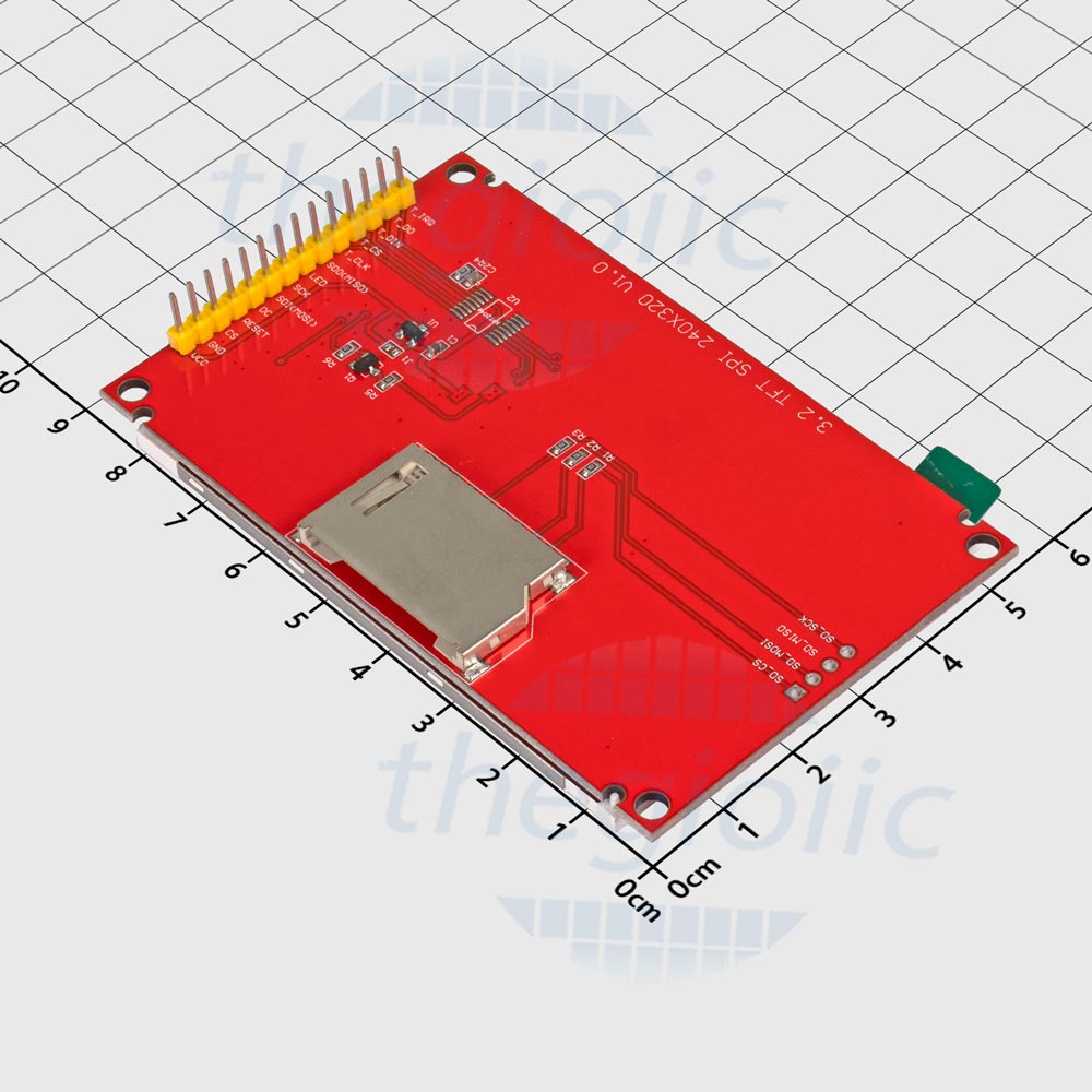 Lcd Inch X Tft Ili Giao Ti P Spi Ch N