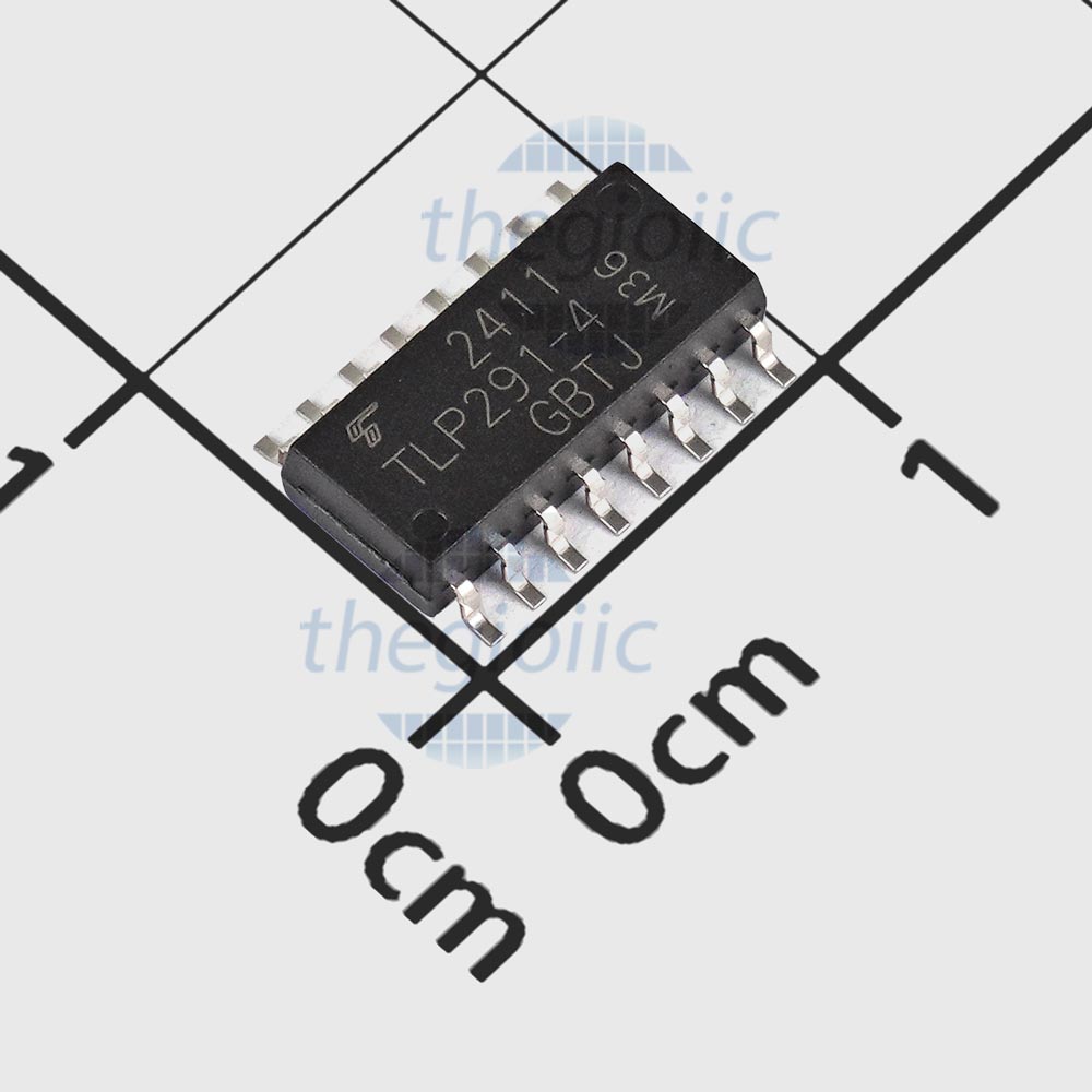 TLP291 4 Optoisolator Transistor Output 2500Vrms 4 Channel 16 SOIC Ngõ