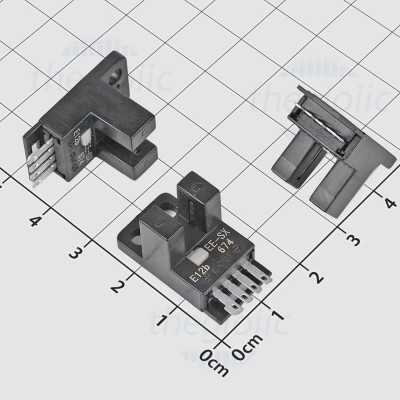 EE SX674 Cảm Biến Quang Chữ U Khoảng Dò 5mm NPN 5 24VDC 5V 24VDC Omron