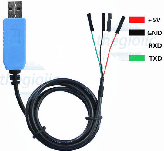 PL2303TA Mạch Chuyển Đổi USB TTL To RS232