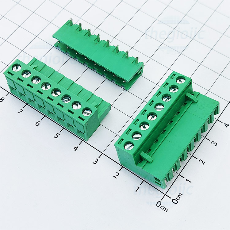 Kf R Terminal Block Plug In H N Pcb Ch N Cong Mm V A V A