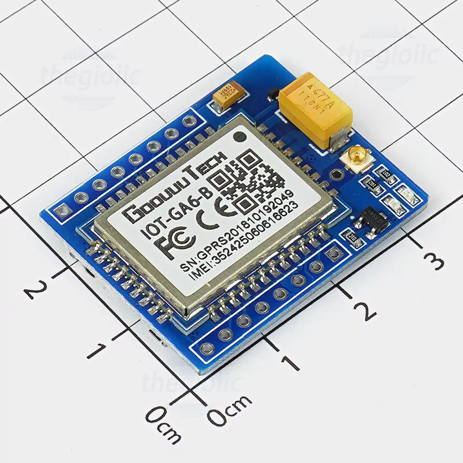 Module Gsm Gprs Ga6 Mini Iot 5vdc 4 Băng Tần 850 900 1800 1900mhz 5262