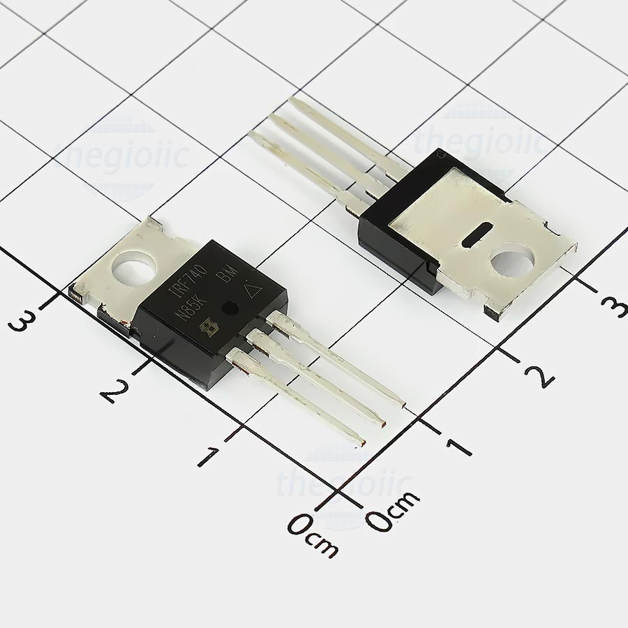 IRF740 MOSFET Kênh N 400V 10A TO-220AB MOSFET N-CH 400V 10A TO-220AB