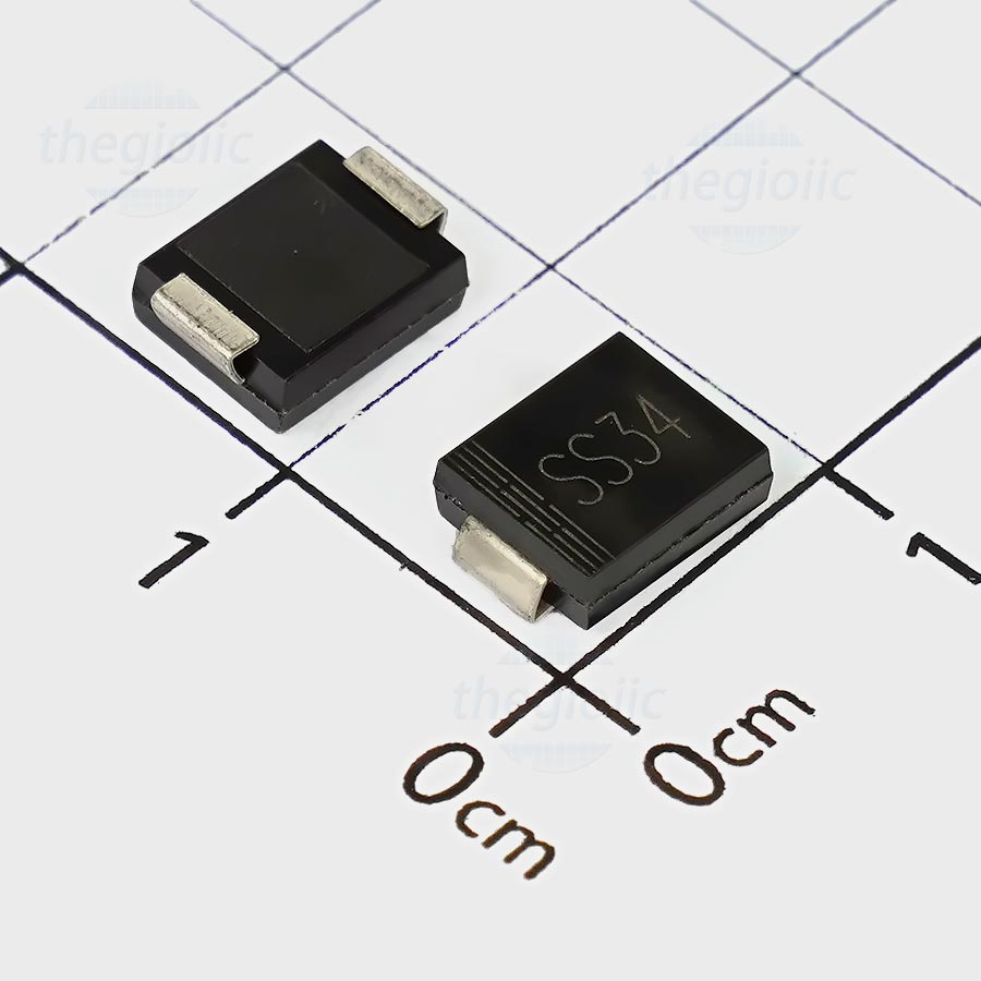 SS34 Schottky Power Diode Datasheet, Pinout Specs, 42% OFF