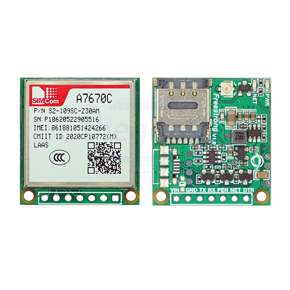 Module SIM 4G LTE Cat.1 A7670CSA Hỗ trợ 2G/4G-LTE, Nano SIM open lock ...