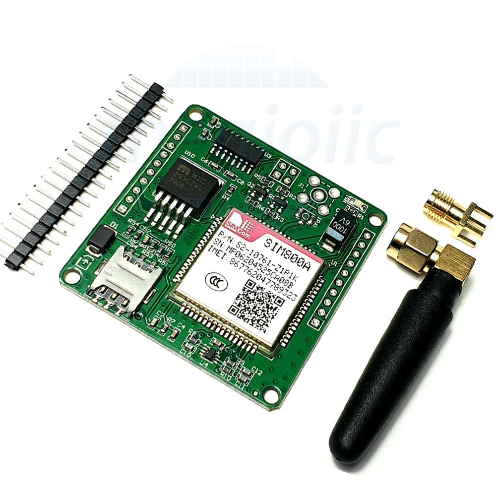 Module Sim800a Gsm Gprs Nguồn 5~18vdc Ttl Uart Rs232 6473