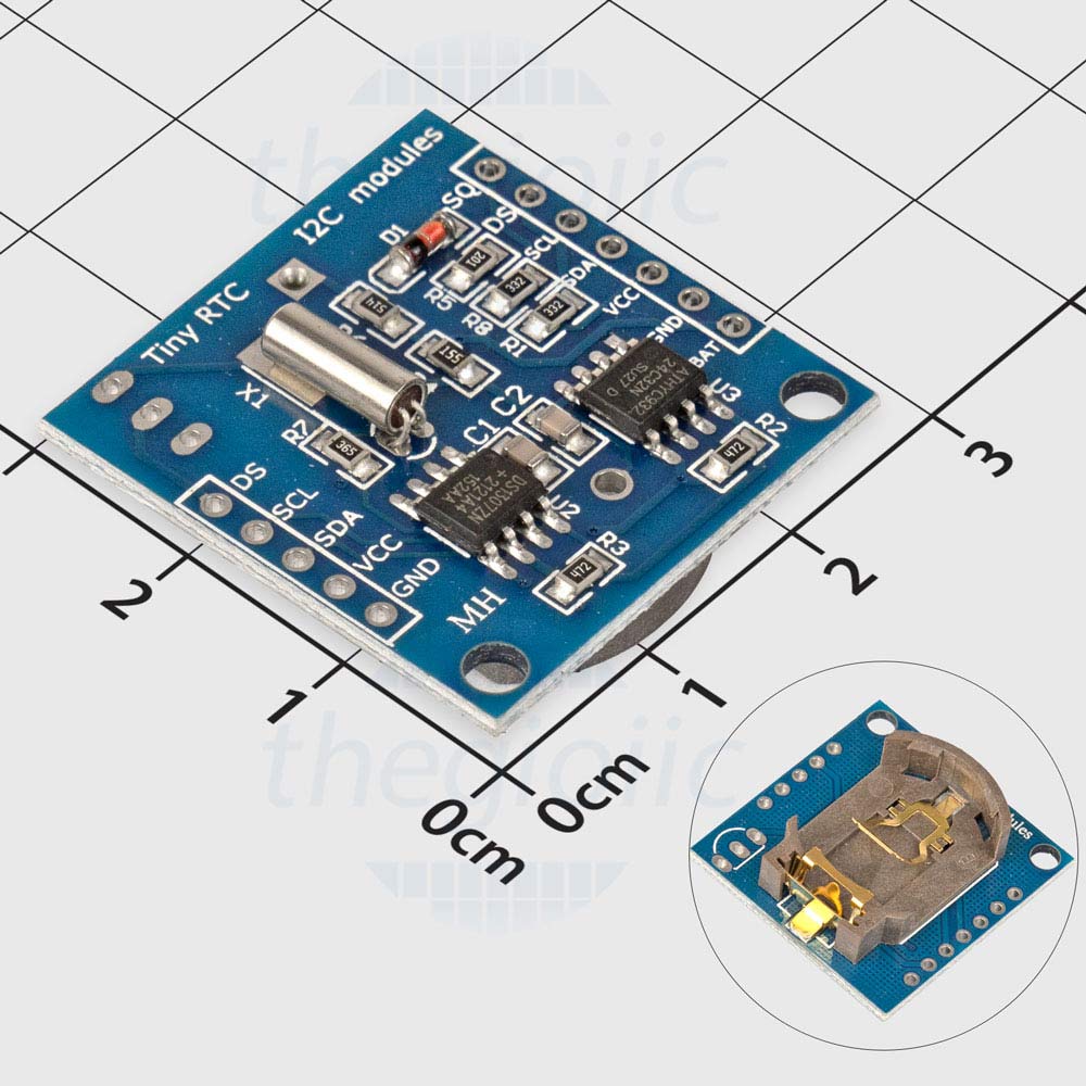 Arduino I2c Rtc Ds1307 At24c32 Real Time Clock Module 58 Off