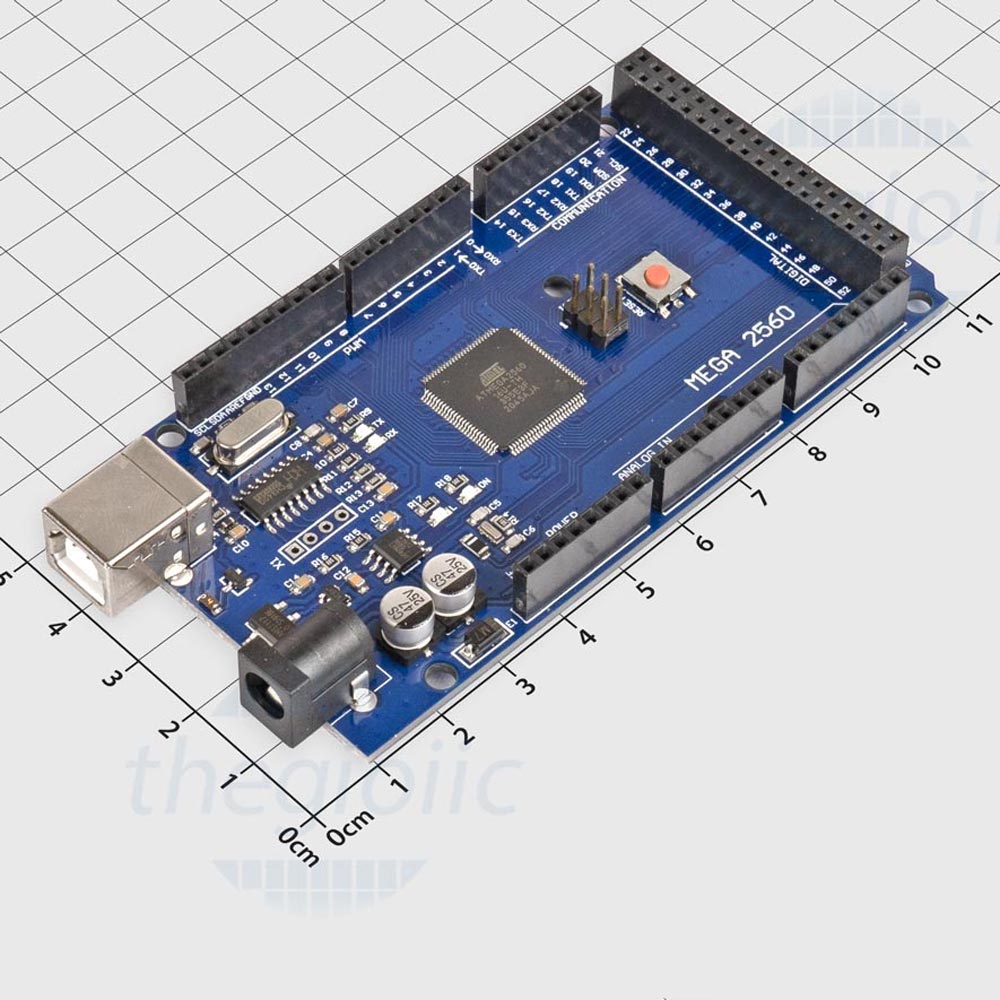 Arduino MEGA2560 R3 CH340 54 chân I O 16 analog inputs 4 UARTs 16MHz SRAM 8KB EEPROM 4KB