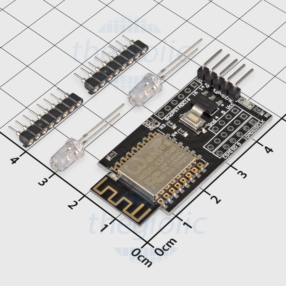 Mạch WiFi ESP8266 Nodemcu Lua WeMos D1 R3, Tần Số 2.4Ghz, 802.11 B/g/n