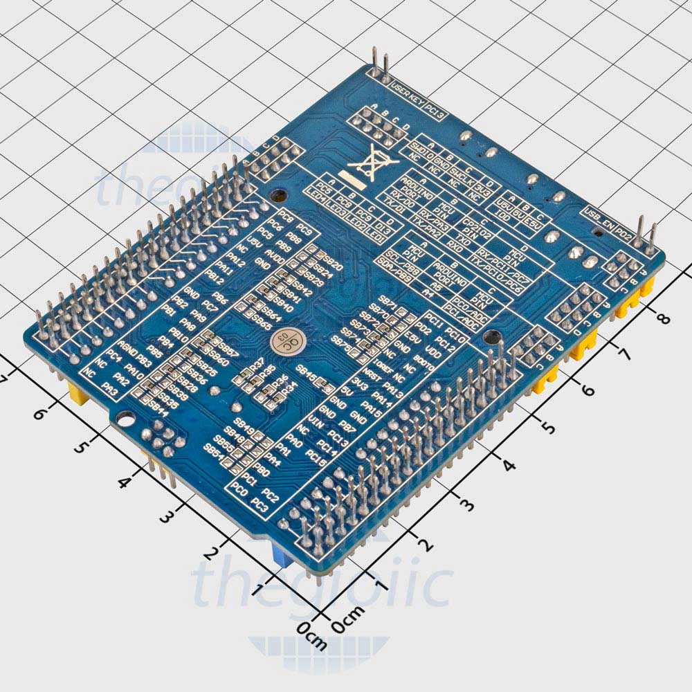 Mạch XNUCLEO STM32 F411RE, SKU: 10696 MCU: STM32F411RET6, bộ nhớ: 512kB ...