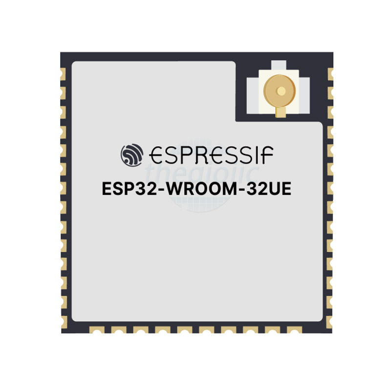 ESP32-WROOM-32UE-N16 ESPRESSIF - Module: IoT, Bluetooth Low Energy,WiFi;  SMD; 18x19.2x3.2mm; U.FL; ESP32-WROOM-32UE16