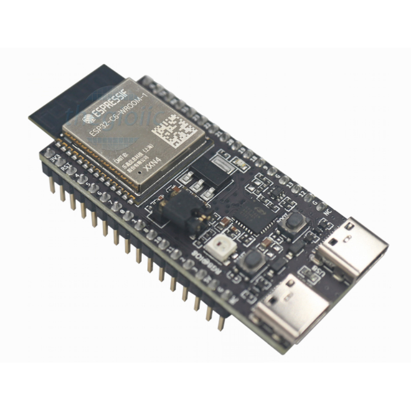 ESP32-C6-DEVKITC-1-N8 Module WiFi Bluetooth 8MB Flash 2.4GHz