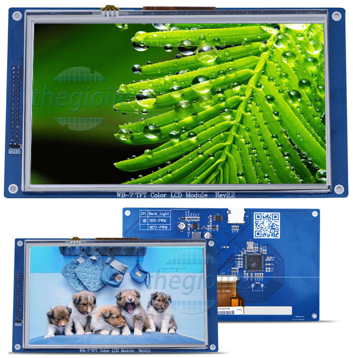 AT070TN LCD 7inch Cảm Ứng Điện Trở SSD1963
