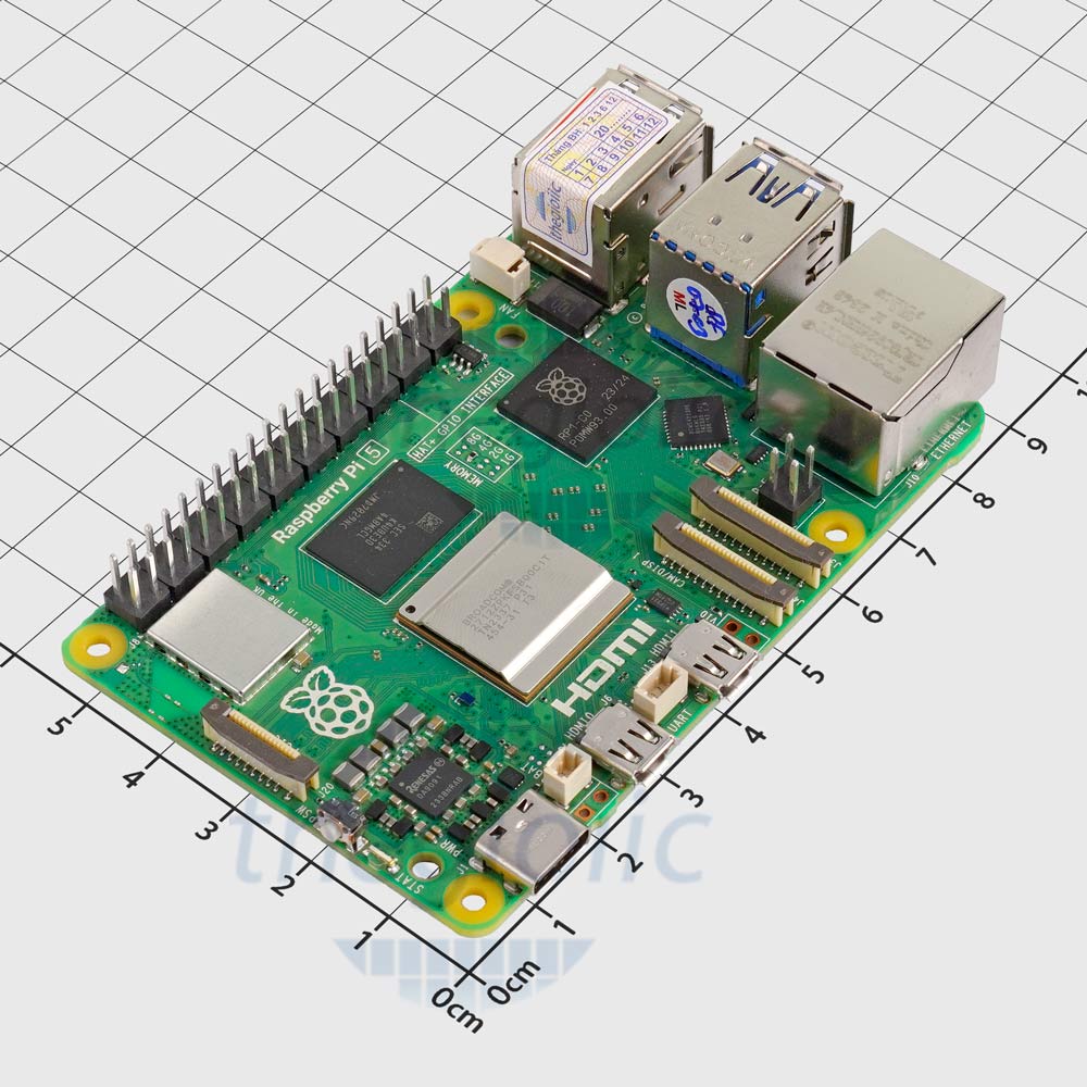 Raspberry Pi 5 4GB 2.4GHz quad-core 64-bit Arm Cortex-A76 CPU