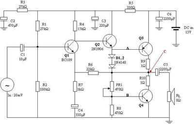 Phân tích mạch khuyếch đại âm thanh cơ bản dùng BJT