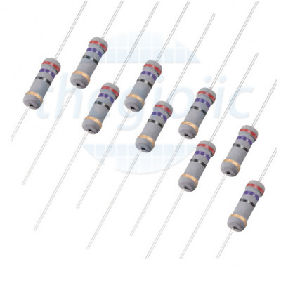 Điện Trở 500 Ohm 2W 5% 4 Vòng Màu - Thegioiic