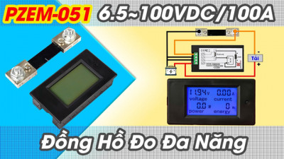 Đồng Hồ Đo Đa Năng 6.5~100VDC