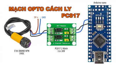 Mạch Opto Cách Ly PC817 2/4/8 Kênh