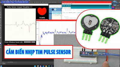 Cảm Biến Nhịp Tim Pulse Sensor