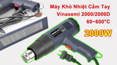 Máy Khò Nhiệt Cầm Tay Vinasemi 2000/2000D Có LCD Hiển Thị