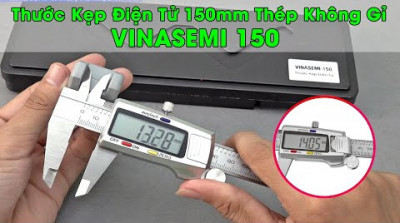 Vinasemi-150 Thước Kẹp Điện Tử 150mm Thép Không Gỉ Hiển Thị Số