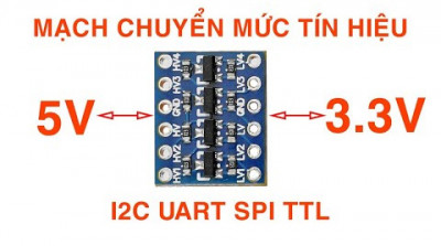 I2C UART SPI TTL Mạch Chuyển Mức Tín Hiệu