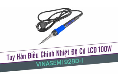 Vinasemi 928D-I Tay Hàn Điều Chỉnh Nhiệt Độ Có LCD Hiển Thị Nhiệt 100W