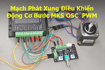 Mạch Phát Xung Điều Khiển Động Cơ Bước MKS OSC PWM và Driver TB6600